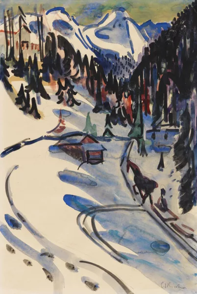 Ernst Ludwig Kirchner — Sertigtal im Winter