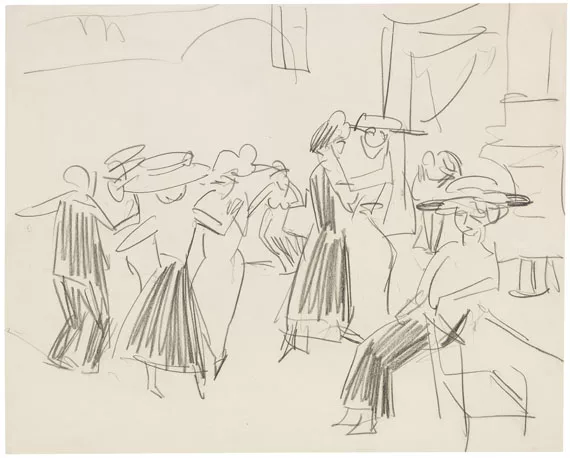 Ernst Ludwig Kirchner — Tanzcafé