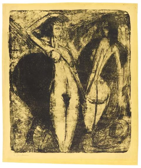 Ernst Ludwig Kirchner — Tanzende Akte
