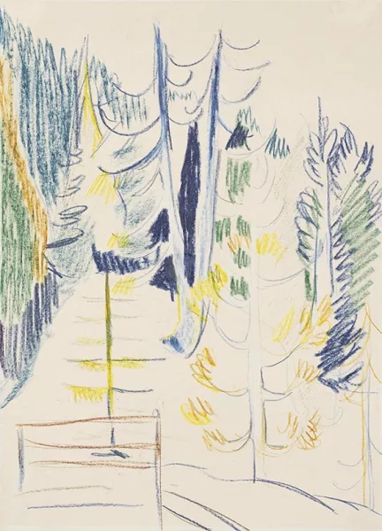 Ernst Ludwig Kirchner — Tannen