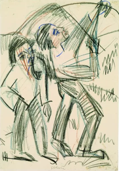 Ernst Ludwig Kirchner — Bogenschütze
