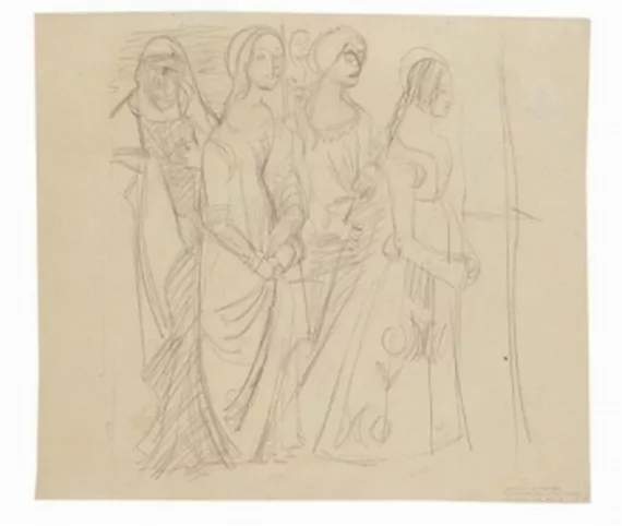 Ernst Ludwig Kirchner — Bäume im Wind (Küstenlandschaft)