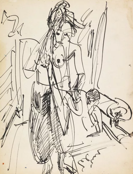 Ernst Ludwig Kirchner — Weiblicher Akt