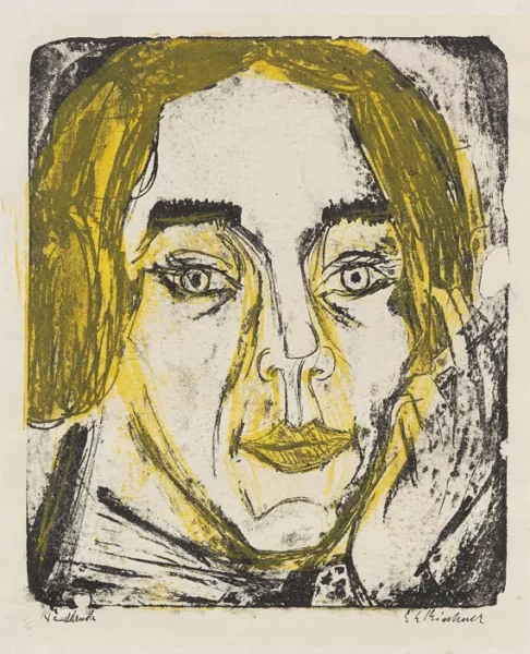 Ernst Ludwig Kirchner — Kopf Mary Wigmann