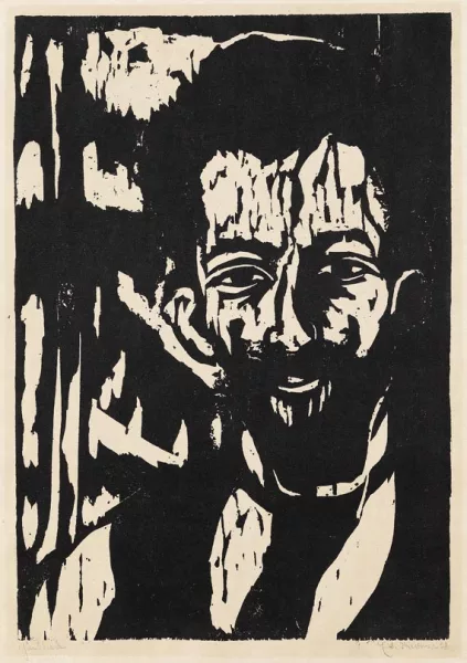 Ernst Ludwig Kirchner — Porträt Alex (Alexander Gerbig)