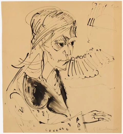 Ernst Ludwig Kirchner — Frauenbildnis (Erna Schilling)