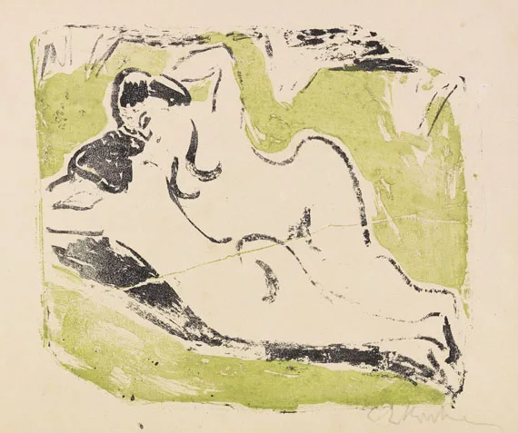 Ernst Ludwig Kirchner — Sich sonnende Badende