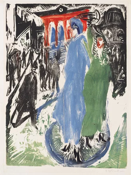 Ernst Ludwig Kirchner — Frauen am Potsdamer Platz
