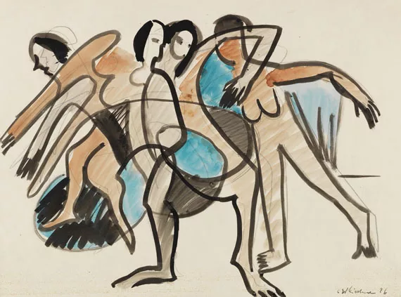 Ernst Ludwig Kirchner — Tanzgruppe