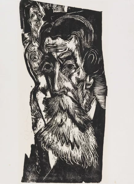Ernst Ludwig Kirchner — Kopf Ludwig Schames