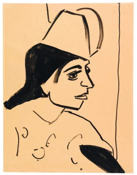Ernst Ludwig Kirchner — Mädchenkopf