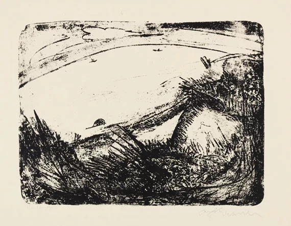 Ernst Ludwig Kirchner — Steilküste und Meer, Fehmarn