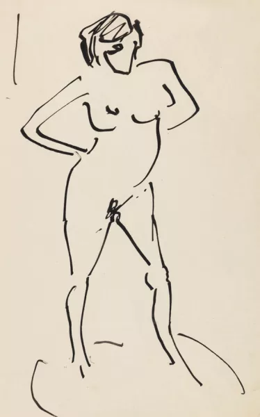 Ernst Ludwig Kirchner — Weiblicher Akt