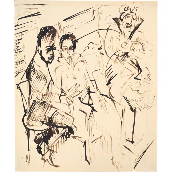 Ernst Ludwig Kirchner — Gesprächsrunde im Sanatorium