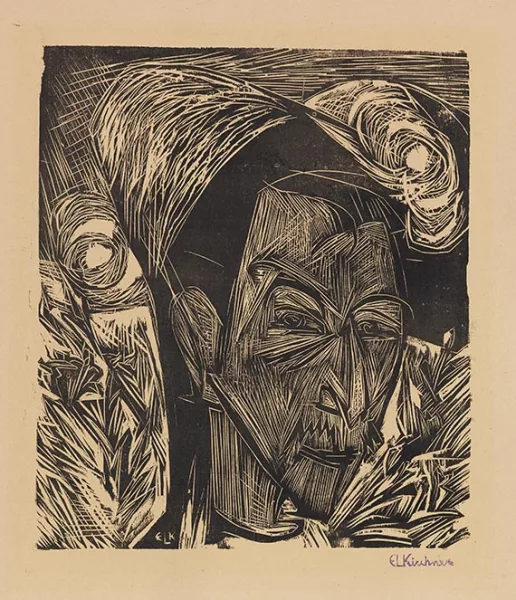Ernst Ludwig Kirchner — Bildnis David Müller