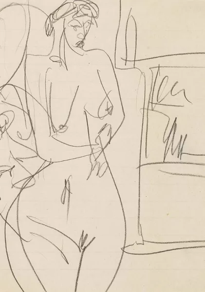 Ernst Ludwig Kirchner — Stehender Akt