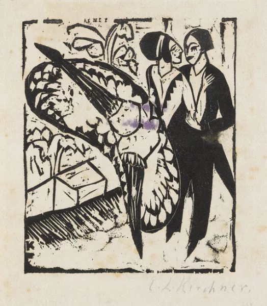 Ernst Ludwig Kirchner — Schleudertanz