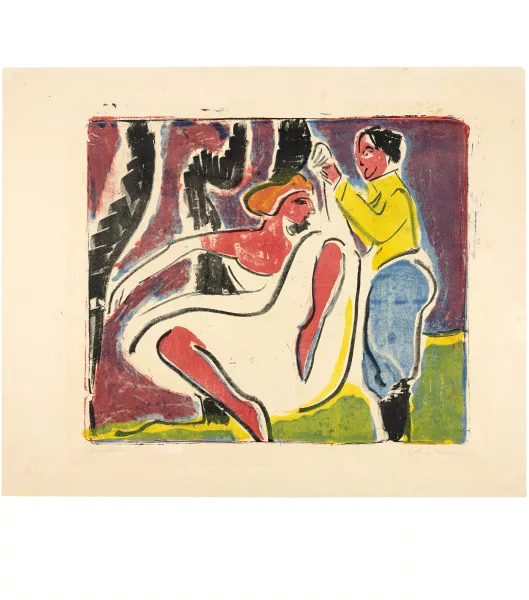 Ernst Ludwig Kirchner — Russisches Tänzerpaar