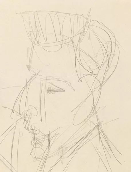 Ernst Ludwig Kirchner — Männerporträt