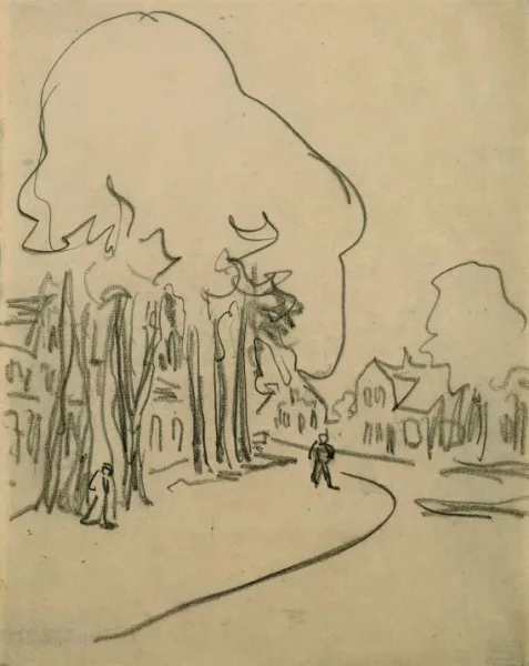 Ernst Ludwig Kirchner — Dorfstraße