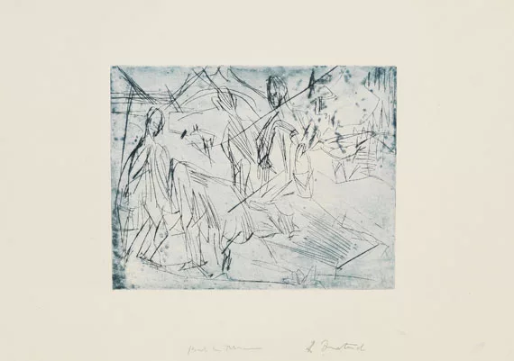 Ernst Ludwig Kirchner — Kuh am Brunnen