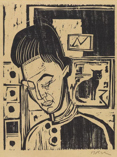 Ernst Ludwig Kirchner — Knabenkopf Andreas