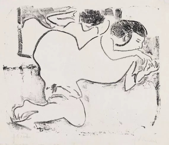 Ernst Ludwig Kirchner — Fingerspielende Dodo