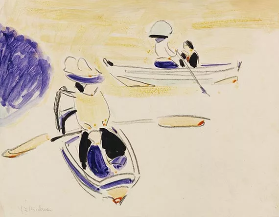 Ernst Ludwig Kirchner — Ruderboote