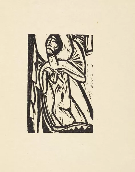 Ernst Ludwig Kirchner — Alfred Döblin. Das Stiftsfräulein und der Tod. Eine Novelle