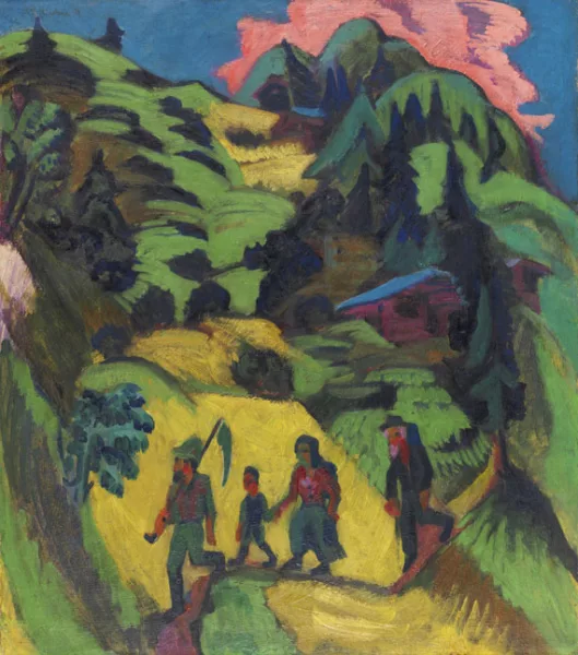 Ernst Ludwig Kirchner — Heimkehrender Heuer