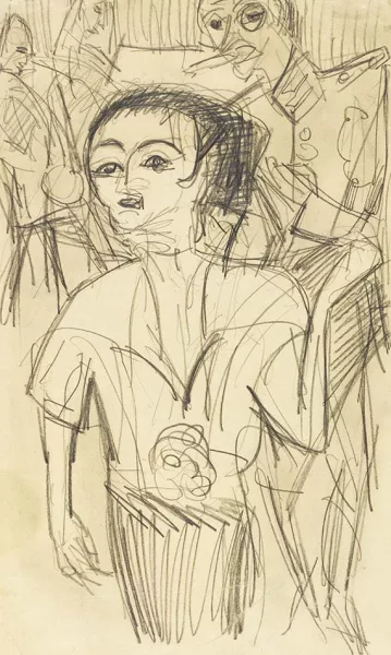 Ernst Ludwig Kirchner — Mädchen und Soldat