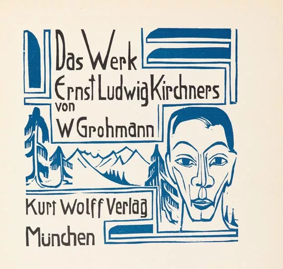 Ernst Ludwig Kirchner — Grohmann, Will, Das Werk E. L. Kirchners, 1926.