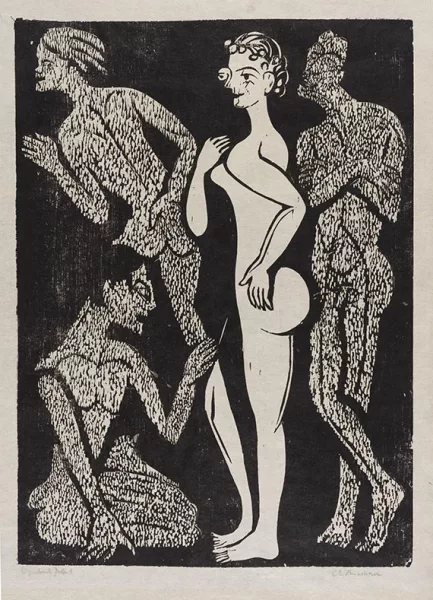 Ernst Ludwig Kirchner — Die Frau und die Männer
