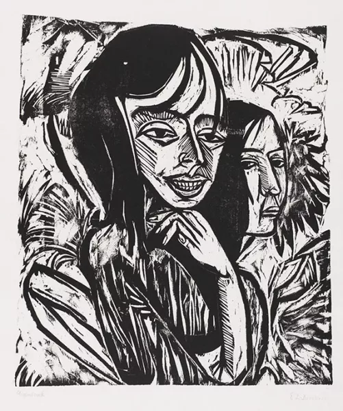 Ernst Ludwig Kirchner — Fehmarnmädchen