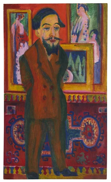 Ernst Ludwig Kirchner — Männerbildnis L. Schames