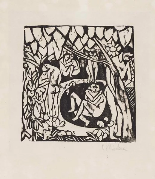 Ernst Ludwig Kirchner — Liebesgarten