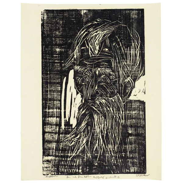 Ernst Ludwig Kirchner — Vater Müller - Portrait Andreas Müller