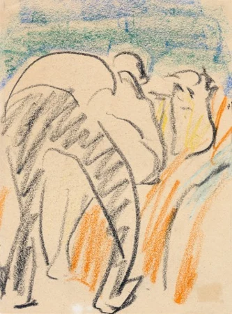 Liebespaar, um 1910