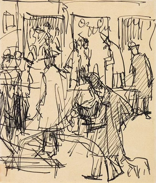 Ernst Ludwig Kirchner — Straßenszene II