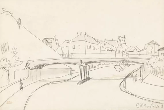 Ernst Ludwig Kirchner — Brücke über den Fluss