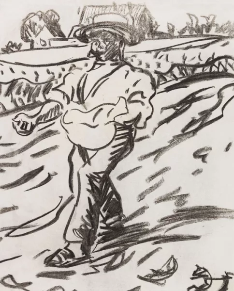 Ernst Ludwig Kirchner — Der Sämann (Säender Bauer)