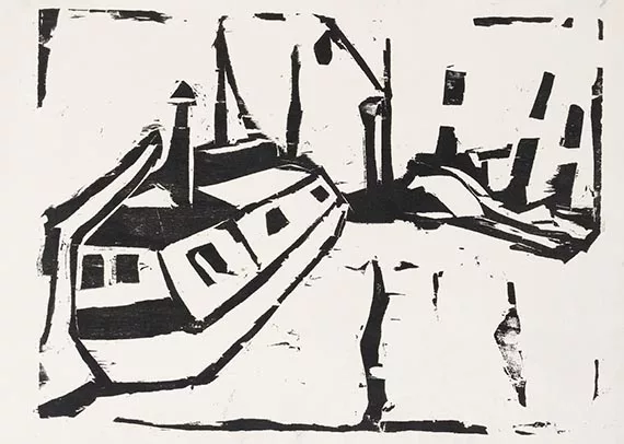 Ernst Ludwig Kirchner — Elbzillenschlepper