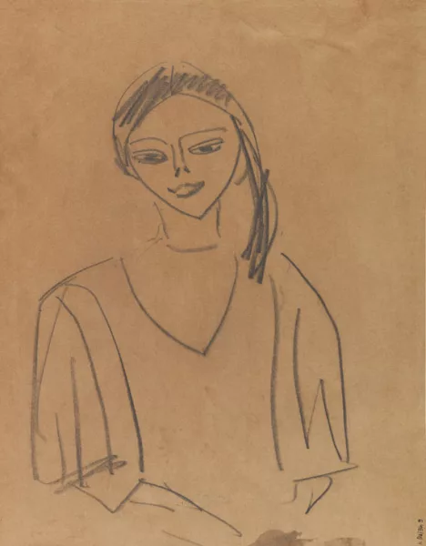 Ernst Ludwig Kirchner — Mädchen, Fränzi