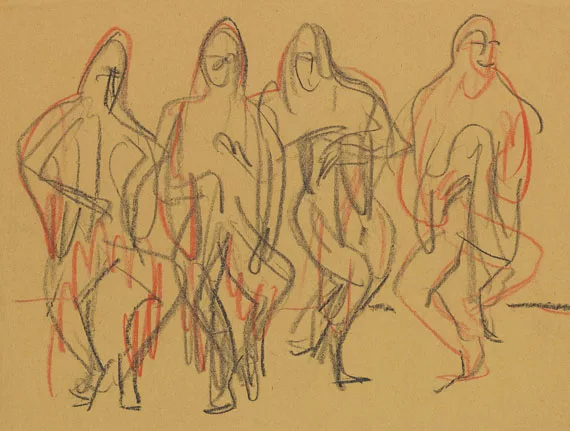 Ernst Ludwig Kirchner — Wigman - Tanz