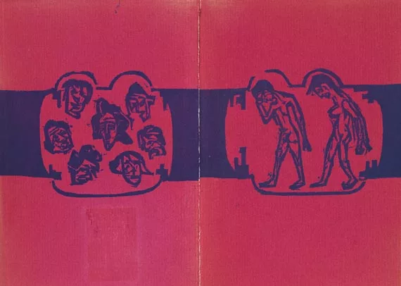 Ernst Ludwig Kirchner — Georg Heym: Umbra vitae (1924)
