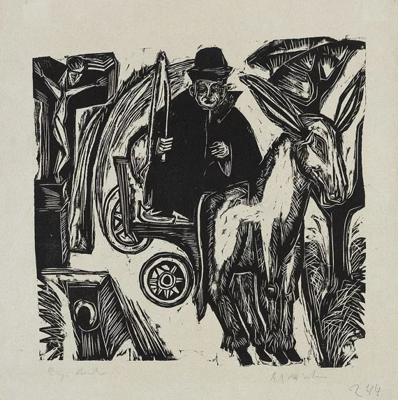 Ernst Ludwig Kirchner — Eselfuhrwerk