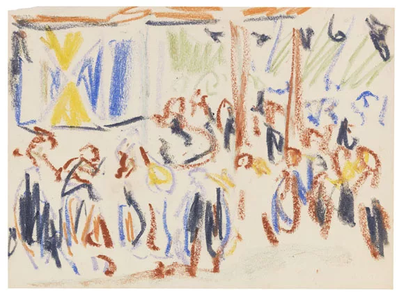 Ernst Ludwig Kirchner — Das Park-Konzert