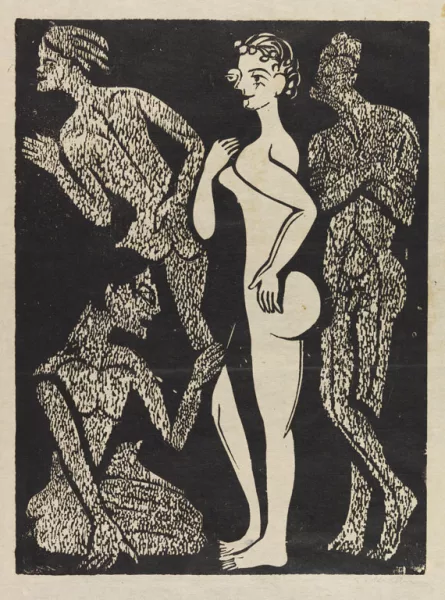 Ernst Ludwig Kirchner — Die Frau und die Männer