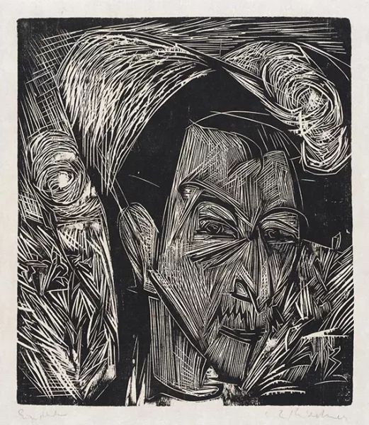 Ernst Ludwig Kirchner — Bildnis David Müller