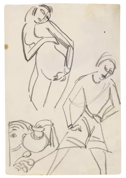 Ernst Ludwig Kirchner — Tanzende Figuren